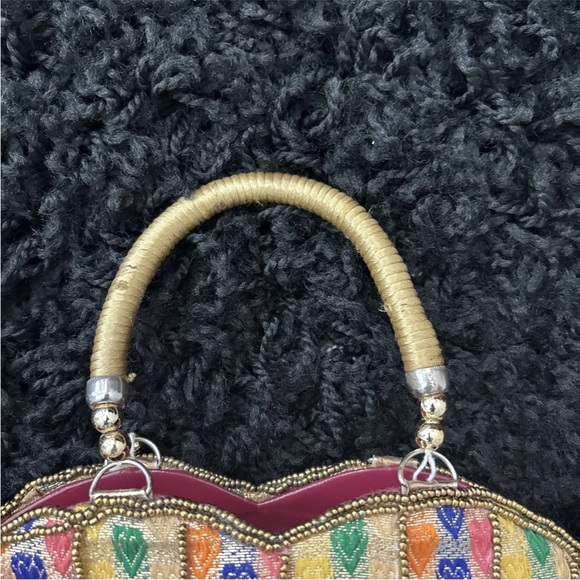 Embellished Multicolor Handbag - Picture 8 of 10